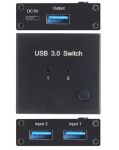 2 in 1 USB3.0 Switch Black