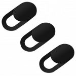 Webcam Cover Privacy Protection Black3-Pack