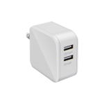 Comkia WCU-007WH Dual USB Wall Charger 5V4.8A (2.4/port) White
