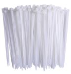 Nylon Cable Ties 2.5x100m 100pcs White 4in