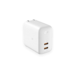 AUKEY PA-B4 2-Port 65W USB-C PD Wall Charger with GaN Power Technology  White