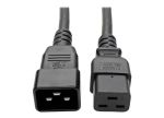 Power Cord C19 to C20 6' 14AWG