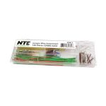 NTE WJK-2 Jumper Wire Assortment 22AWG Solid Wire 10 Pieces Each of 14 Lengths
