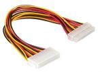 Power Cable Extension 24-Pin Male/Female 12in#POWER-012-002