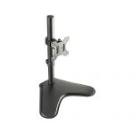 SIIG CE-MT3B11-S1 Height Adjustable Single MonitorDesk Stand 13in - 32in Screen Compatible Supports up to 17.6lbs Black