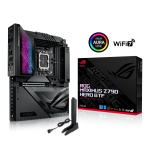 ASUS ROG MAXIMUS Z790 HERO BTF ATX Motherboard Intel Socket LGA1700 4x DDR5 DIMM Slots Max 128GB 2x PCIe 5.0 x16 Slots