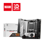 MSI MPG B650I EDGE WIFI Mini-ITX Motherboard AMD Ryzen 7000 Series Socket AM5 B650 Chipset 2x DDR5 DIMM Slots Max 64GB