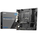 MSI PRO B660M-P DDR4 Micro-ATX Motherboard Supports Intel 12th/13th Gen LGA 1700 4x DDR4 DIMM Slots Max 128GB