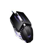 AULA S30 Wired Gaming Mouse Black