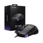 EVGA 905-W1-12BK-KR X12 Gaming Mouse 8k Wired Black Customizable 16000 DPI 5 Profiles 8 Buttons Ambidextrous