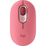 Logitech 910-006545 POP Silent Wireless BluetoothMouse Bluetooth 5.1 LE 4000dpi SmartWheel Scrolling Heartbreaker Rose