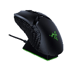 Razer RZ01-03050100-R3U1 Viper Ultimate Wireless Gaming Mouse RGB Charging Dock Chroma RGB Lighting 8 Programmable Buttons