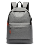 15.6 inch Waterproof Backpack Grey