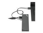 Lenovo 40ANY230US Thunderbolt Docking StationDP HDMI Thunderbolt 3 Monitors Maximum 160W to MWS or 65W Laptop