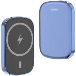 Magnetic Wireless Power Bank 10000mAh PD Charging Blue