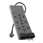 Belkin BE112230-08 Home/Office Surge Protector 12output