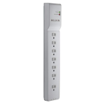 Belkin BE107200-06 Surge Protector 7 Outputs 6'cord 2320 J
