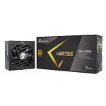 Seasonic VERTEX GX-1000 ATX 3.0 1000W Power Supply 80 PLUS Gold Rated 12VHPWR Fully Modular Black