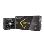 Seasonic VERTEX GX-1200 ATX 3.0 1200W Power Supply 80 PLUS Gold Rated 12VHPWR Fully Modular Black