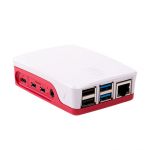 Raspberry Pi 4 Case - White/Red RSP-CASE5-PI4-WHT