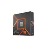 AMD Ryzen 5 7600X Desktop Processor without Cooler 6 Cores 12 Threads 4.7GHz Base Clock 5.3GHz Max Turbo 105W TDP AMD Radeon