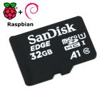 Raspberry Pi SC0251KM 32GB MicroSD Card Preprogrammed with Raspbian Bullseye
