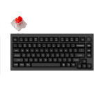 Keychron Q1P-M1B Q1 Pro QMK/VIA Wireless CustomMechanical Keyboard Fully Assembled Knob (Special Edition) Carbon Black