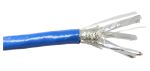Micro Connectors TR4-580SRBL-250 250 Ft Cat7Bulk Ethernet 23AWG Cable Solid & Shielded (S/FTP) CMR Riser Blue