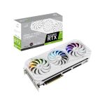ASUS ROG-STRIX-RTX3090-O24G-WHITE ROG Strix GeForce RTX 3090 Graphics Card 24GB GDDR6X PCI Express 4.0 2x HDMI 2.1
