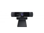 AUKEY PC-LM1E 1080P Webcam w/ Dual Noise Reduction Stereo Microphones Black
