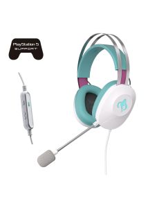 ASUS TUF GAMING H1 GEN II HATSUNE MIKU Edition Wired gaming headset with 40 mm ASUS Essence drivers virtual 7.1 surround soun