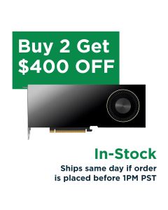 PNY NVIDIA RTX Pro 6000 Blackwell Max-Q 96GB GDDR7 24064 CUDA Cores PCI Express 5.0 x16 300W Graphics Card