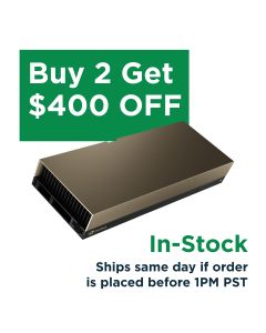 PNY NVIDIA RTX Pro 6000 Blackwell Server Edition 96GB GDDR7 24064 CUDA Cores PCI Express 5.0 x16 600W Graphics Card