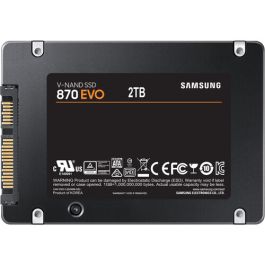 Samsung MZ-77E2T0B/AM 2TB 870 EVO 2.5in Solid State Drive SATA 3