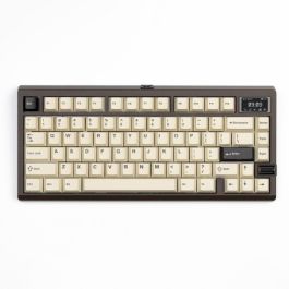 Meletrix ZOOM75 TIGA Custom Tri-mode Keyboard WS PBT Creamy