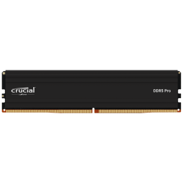 Crucial CP16G56C46U5 Pro 16GB DDR5-5600 UDIMMCAS Latency 46 Black