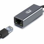 Adesso USB-C to Ethernet Network Adapter (TAA Compliant) - USB Type C - 1000 Mbit/s Data Transfer Rate - 1 Port(s) - 1 - Twisted Pair - 1000Base-T - TAA Compliant