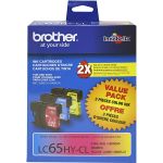 Brother LC653PKS Ink Cartridge - Inkjet - High Yield - 750 Pages - Cyan  Magenta  Yellow - 3 / Pack