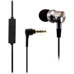 V7 HA111-3NB Noise Isolating Stereo Earbuds with Microphone 3.5mm 3.94' Cable