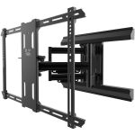 Kanto PMX660 Wall Mount for TV - Black - 1 Display(s) Supported - 80in Screen Support - 125 lb Load Capacity - 200 x 100  600 x 400 - Steel - 1