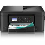 Brother Work Smart MFC-J1360DW Wired & Wireless Inkjet Multifunction Printer - Color - Black - Copier/Printer/Scanner - 16 ppm Mono/9 ppm Color Print - 1200 x 6000 dpi Print - Automatic