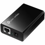 TP-Link POE150S PoE Injector - 48 V DC Input - 1 x 10/100/1000Base-T Input Port(s) - 1 x 10/100/1000Base-T Output Port(s) - 15.40 W