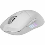 MSI VERSA 300 ELITE W WHITE - Optical - Cable/Wireless - Bluetooth/Radio Frequency - 2.40 GHz - White - USB 2.0 - 26000 dpi - 6 Button(s) - Symmetrical