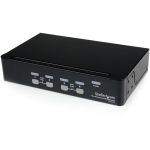StarTech.com StarView SV431USB - KVM switch - USB - 4 ports - 1 local user - USB - 1U - Control up to 4 PC or Mac computers from a single keyboard  mouse and monitor and share any USB d