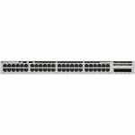 Cisco Catalyst 9200 C9200L-48T-4G Layer 3 Switch - 48 Ports - Manageable - Gigabit Ethernet - 10/100/1000Base-T  1000Base-X - 3 Layer Supported - Modular - 4 SFP Slots - Twisted Pair  O