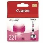 Canon CLI-221 Magenta Ink Cartridge - Inkjet - Magenta