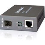 Tp-Link MC220L Gigabit Media Converter 1000Mbps RJ45 to 1000Mbps SFP slot supporting MiniGBIC modules chassis mountable 1x Network