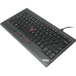 Lenovo 0B47190 ThinkPad Compact USB Keyboard with TrackPoint - US English - Cable Connectivity - USB Interface - English (US)