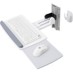 Ergotron Neo-Flex Wall Mount for Mouse  Keyboard - White - 5 lb Load Capacity