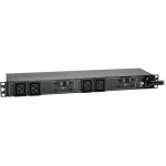 Eaton Tripp Lite Series 5.8kW Single-Phase 200-240V Basic PDU  4 C19 Outlets  NEMA L6-30P Input  12 ft. (3.66 m) Cord  1U Rack-Mount - NEMA L6-30P - 4 x IEC 60320 C19 - 230 V AC - 5.80